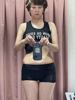 間違ったファスティングのあと、リバウンドした頃のからだ